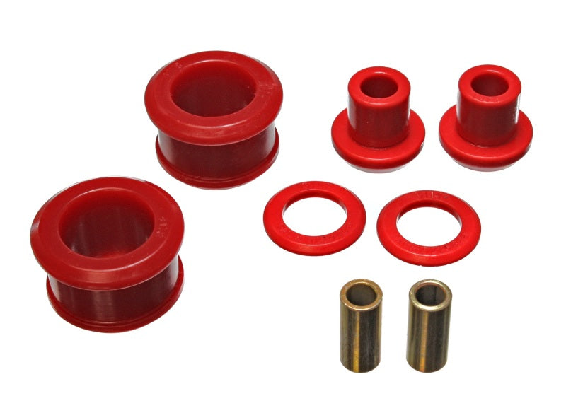Energy Suspension For 90-96 Nissan 300ZX Red Rear Differential Carrier Bushing Set (Must reuse all metal