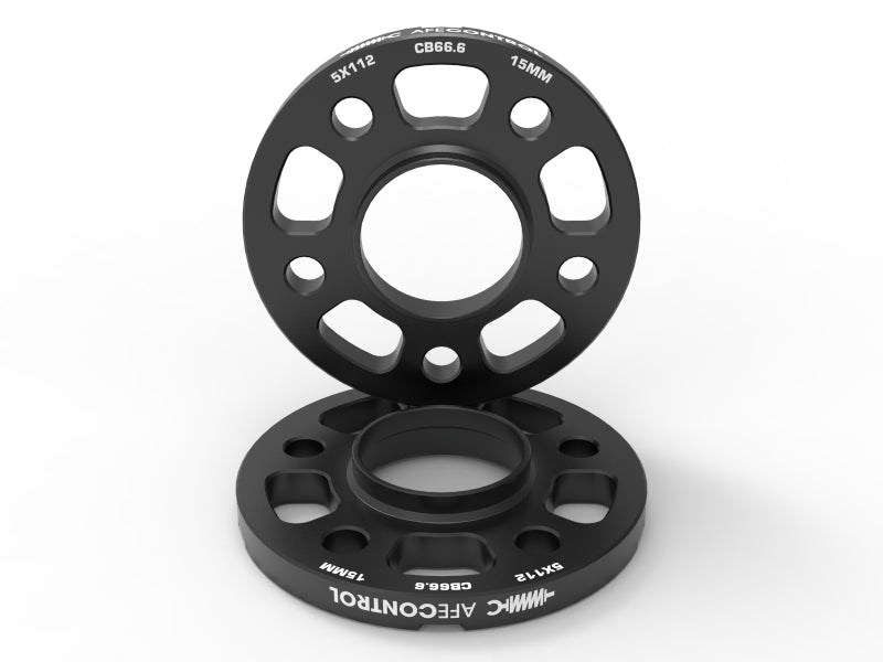 aFe CONTROL Billet Aluminium Spurverbreiterungen 5x112 CB66.6 15mm - Toyota GR Supra/BMW G-Serie