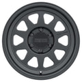 Rueda negra mate Method MR316 de 17 x 8,5, 0 mm, desplazamiento de 6 x 120, 67 mm y CB