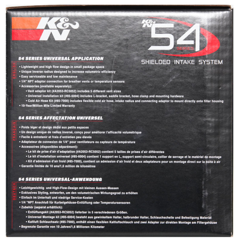 Conjunto de filtro de aire universal K&amp;N Orion