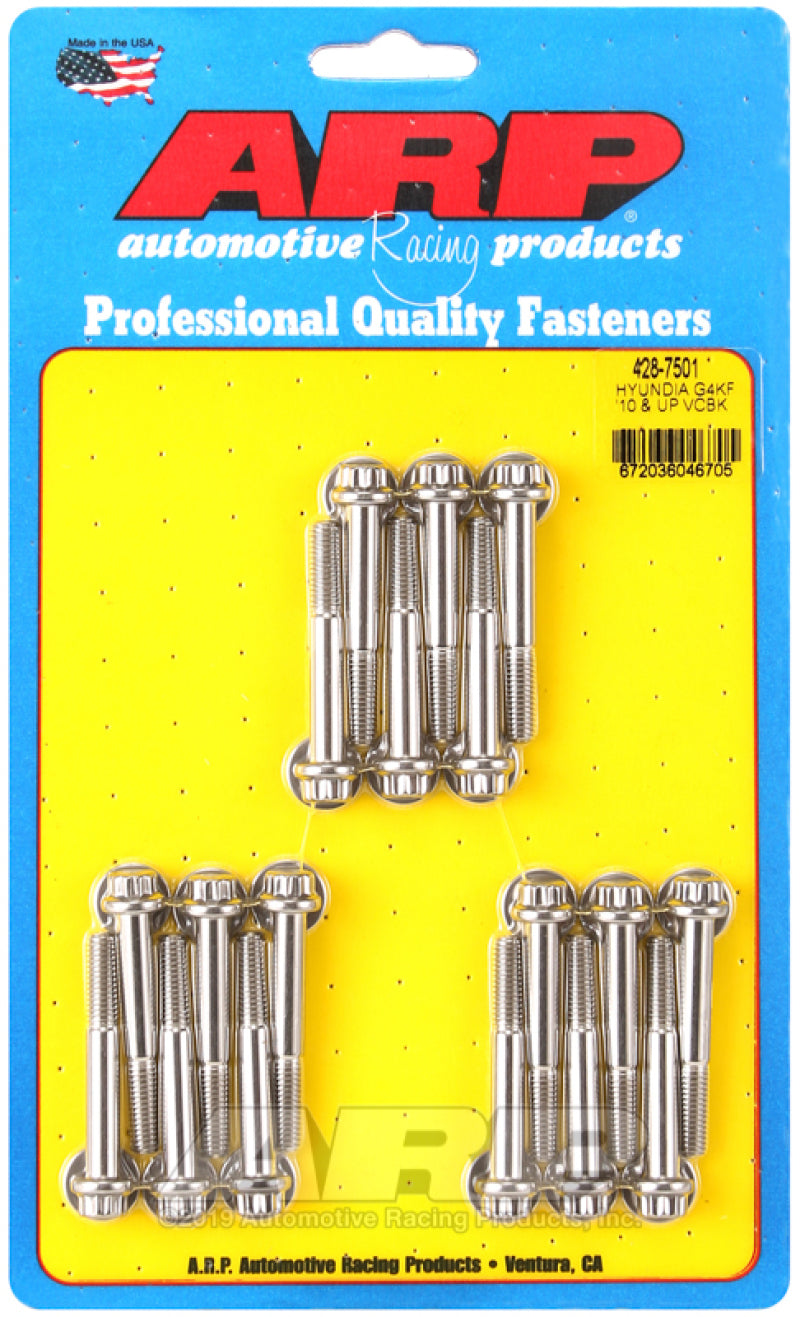 ARP Ventildeckel-Schraubensatz für Hyundai Genesis G4KF 2L 2010+