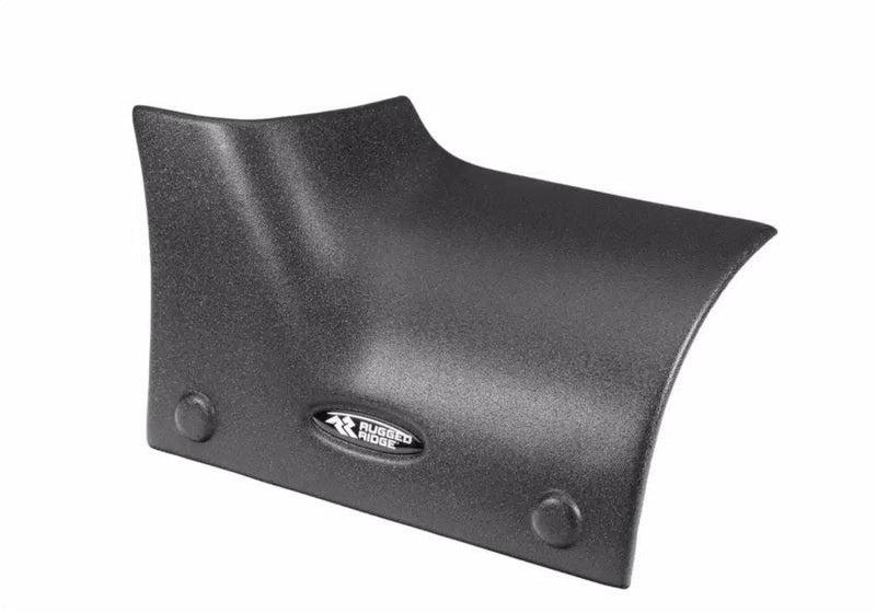 Par de protectores de capó de Jeep Gladiator 20-22 de Rugged Ridge, 4 puertas, negro tejano