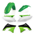 Acerbis 09-11 Kawasaki KX450F Plastik-Kit – Grün/Weiß/Schwarz Original 09