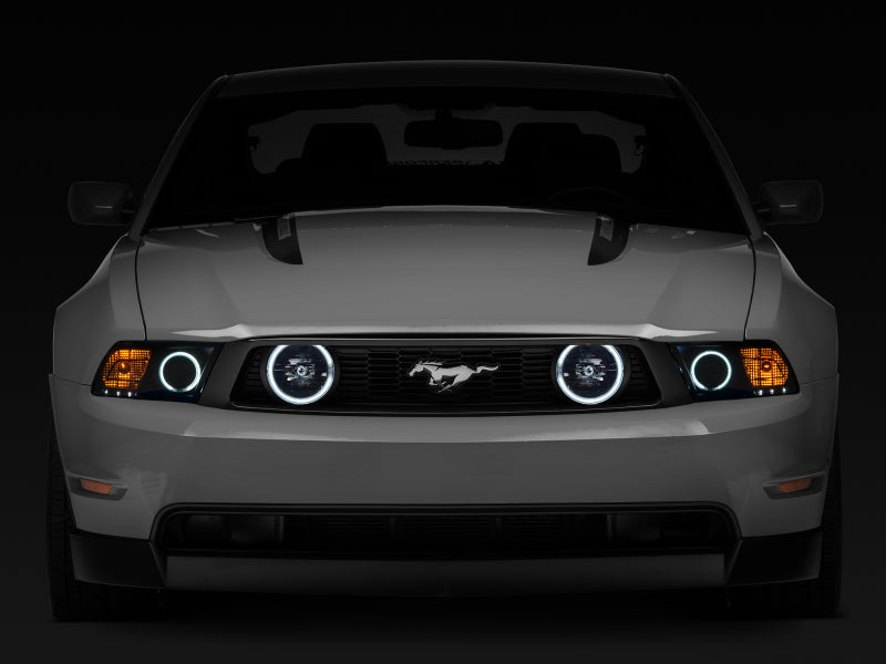 Raxiom 05-12 Ford Mustang GT LED Halo-Nebelscheinwerfer (getönt)