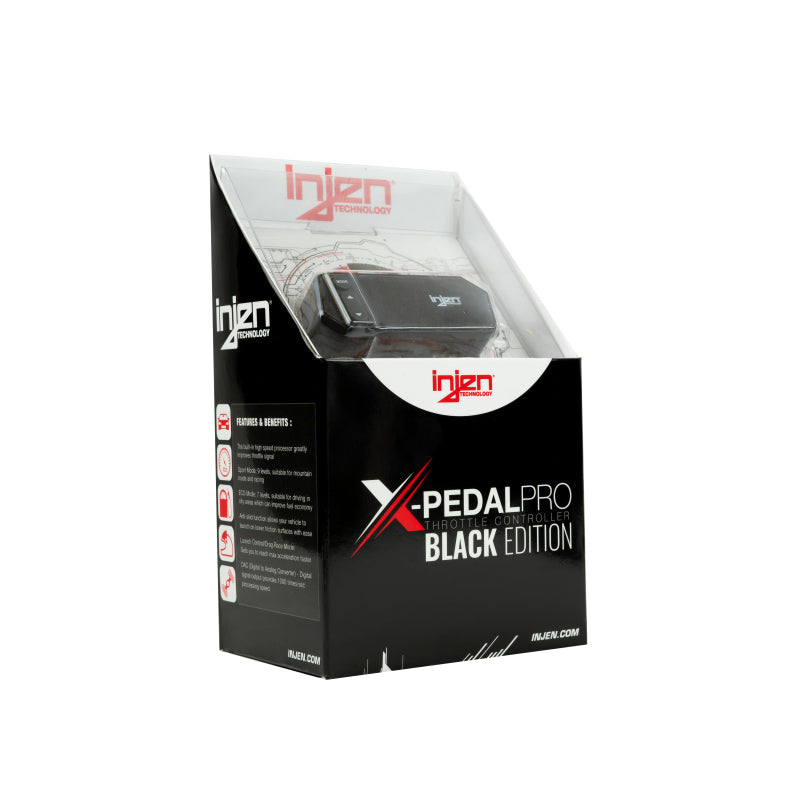 Control del acelerador X-Pedal Pro Black Edition para Injen 03-08 Nissan 350Z / 03-08 Infiniti G35 Sedán/Coupé