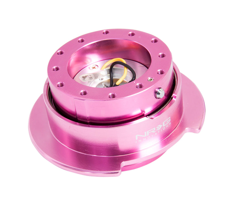 Kit de liberación rápida NRG Gen 2.5: cuerpo rosa/anillo rosa