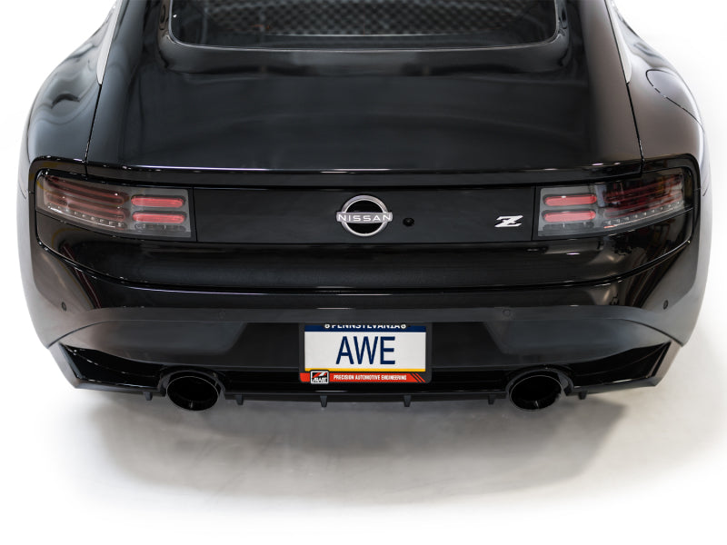 AWE Für 2023 Für Nissan Z RZ34 RWD Touring Edition Catback Auspuff System w/Diamant Schwarz Tipps