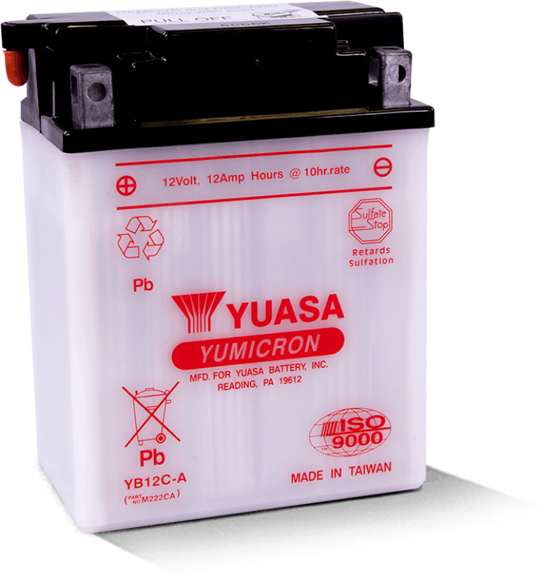 Yuasa YB12C-A Yumicron Batería de 12 voltios