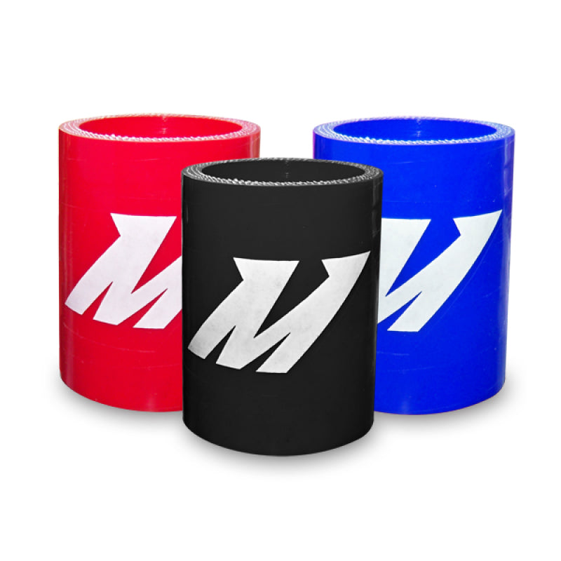 Acoplador recto negro Mishimoto de 1,5 pulgadas