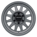Method MR704 17x8.5 0mm Offset 6x5.5 106.25mm CB Matte Titanium Wheel