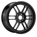 Enkei RPF1 18x8,5 5x114,3 30 mm Versatz 73 mm Bohrung Mattschwarzes Rad Evo 8 &amp; 9 / 350Z / G35