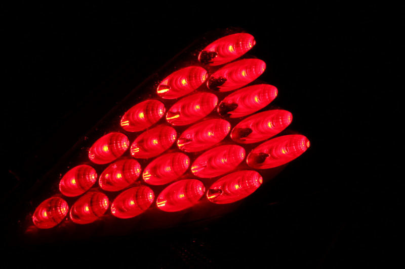 ANZO For 2003-2005 Nissan 350Z LED Taillights Black