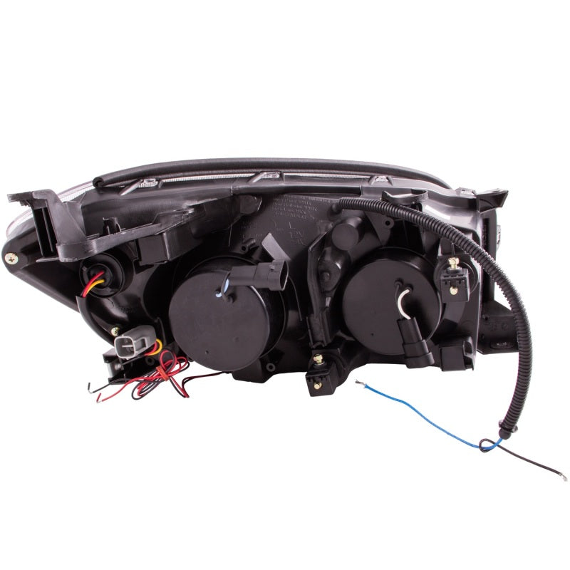 ANZO 2006-2008 Toyota Rav4 Projektorscheinwerfer mit Halo, Schwarz