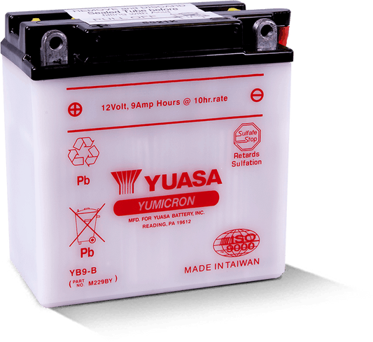 Yuasa YB9-B Yumicron 12 Volt Battery