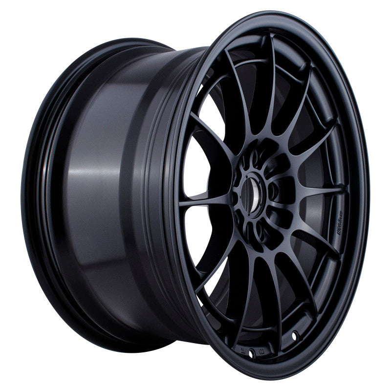 Enkei NT03+M 18x9,5 5x114,3 40 mm de desplazamiento, diámetro interior de 72,6 mm, llanta negra G35/350Z *Pedido mínimo de 40 llantas*