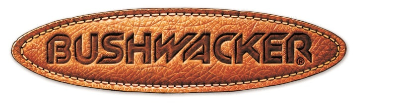 Bushwacker 07–18 Jeep Wrangler Flat Style Flares, 2-teilig, nur für 2-türige Sport Utility – Schwarz