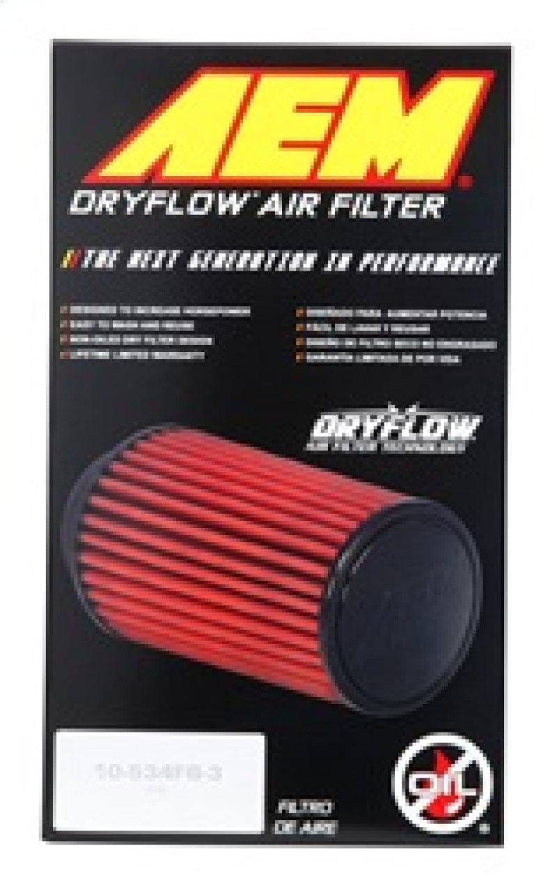 Kit de filtro de aire AEM DryFlow de 4 x 7 pulgadas DRYFLOW