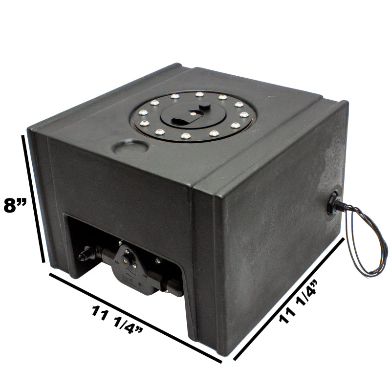 Tanque Snow Performance de 2,5 galones con soporte para bomba incorporado
