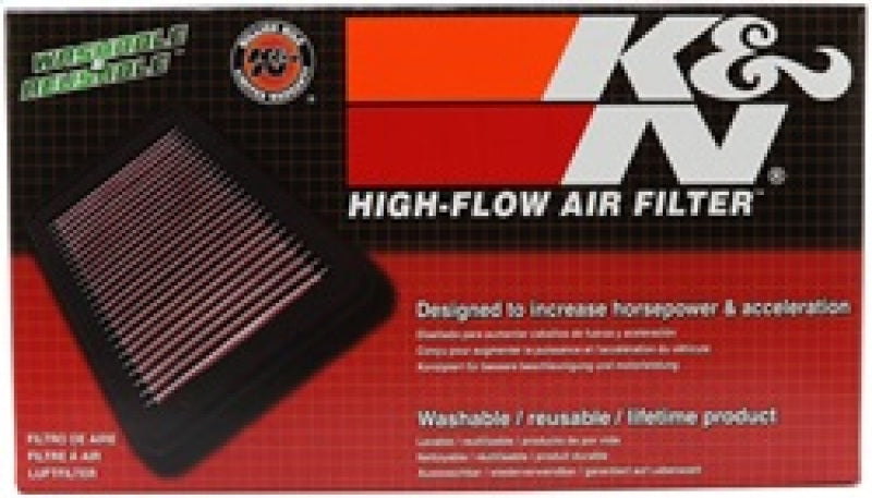 K&N 2018 Jeep Wrangler JL 2.0L/3.6L F/I Drop In Air Filter