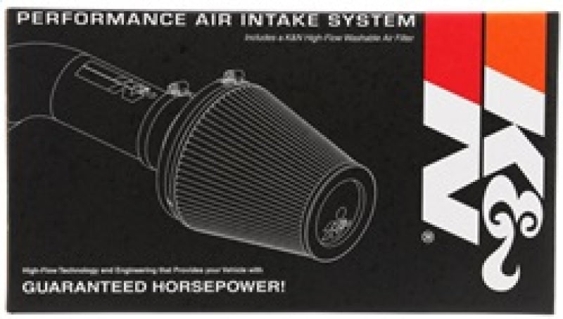 Sistema de admisión de aire Typhoon de la serie 69 de 2,4 L y 2013-14 de K&amp;N para Honda Accord: kit de admisión de aire frío plateado