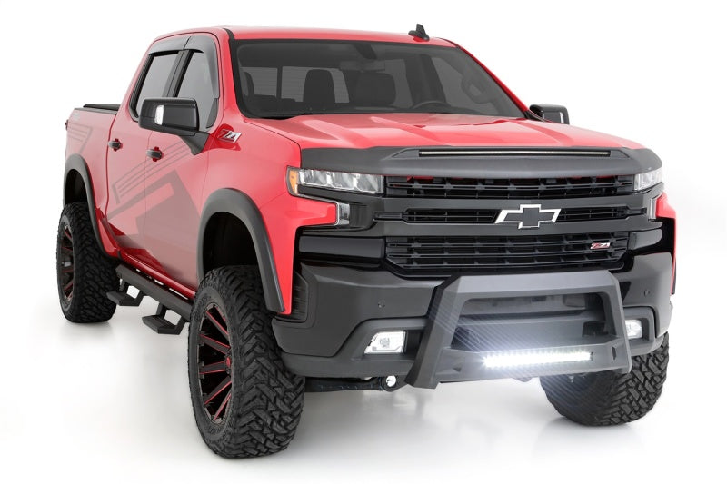 Lund 19–22 Chevrolet/GMC Silverado/Sierra 1500 Revolution Bull Bar – Schwarz