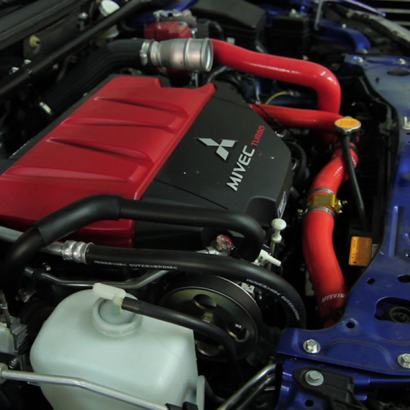 Kit de mangueras de silicona roja Mishimoto Mitsubishi EVO X