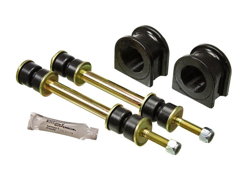 Juego de bujes para barra estabilizadora delantera Energy Suspension GM de 36 mm, color negro
