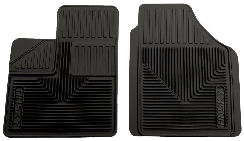Alfombrillas delanteras resistentes de color negro Husky Liners para Acura MDX 01-06 y Honda Pilot 03-08