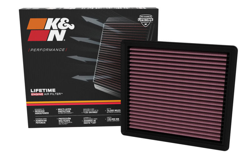 Filtro de aire de repuesto K&amp;N 21-23 Jeep Wrangler 6.4L V8