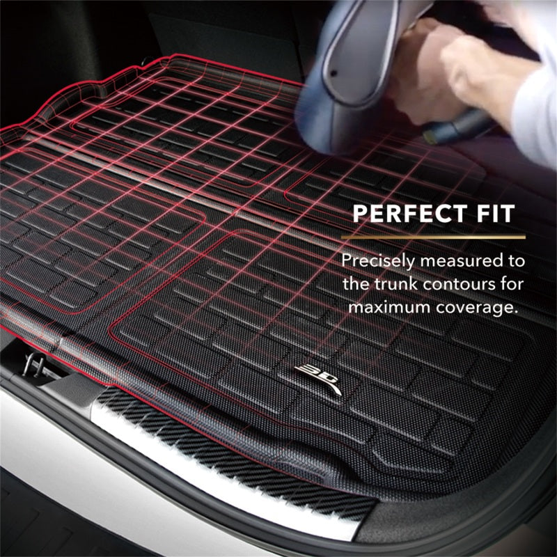 3D MAXpider For 2011-2019 Infiniti QX80/QX56 Kagu Cargo Liner - Black