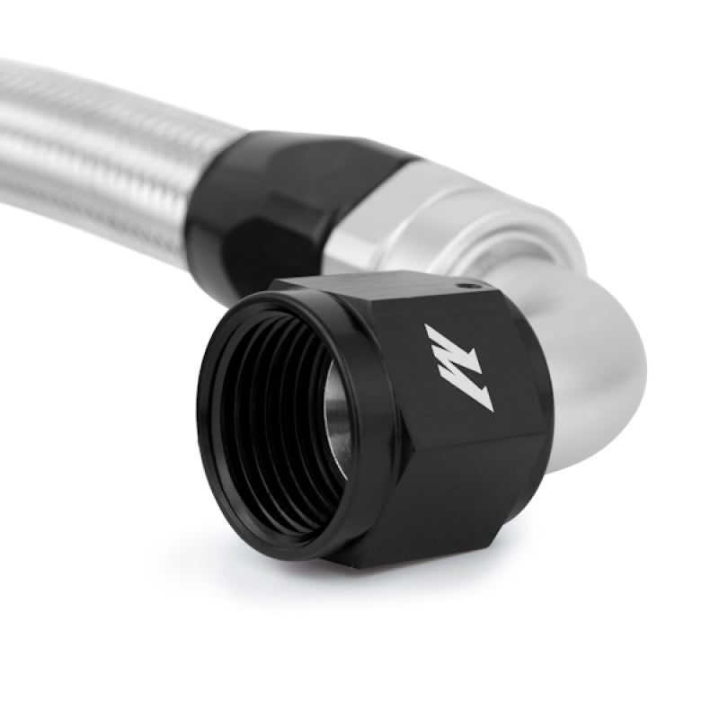 Manguera trenzada de acero inoxidable Mishimoto de 4 pies con accesorios -10AN