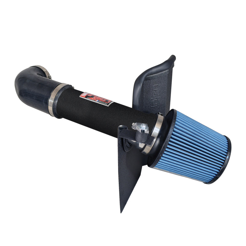 Sistema de admisión de aire Power-Flow con protector térmico, color negro arrugado, Dodge Challenger Hemi 5.7L V8 Injen 11-19