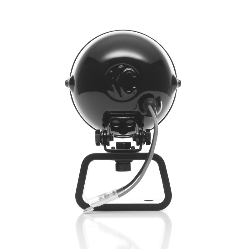 KC HiLiTES Rally 400 4 Zoll rundes Halogenlicht, 55 W Streulicht (Paarpacksystem), Schwarz