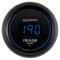 Medidor de temperatura de transmisión digital Autometer de 52,4 mm, color negro