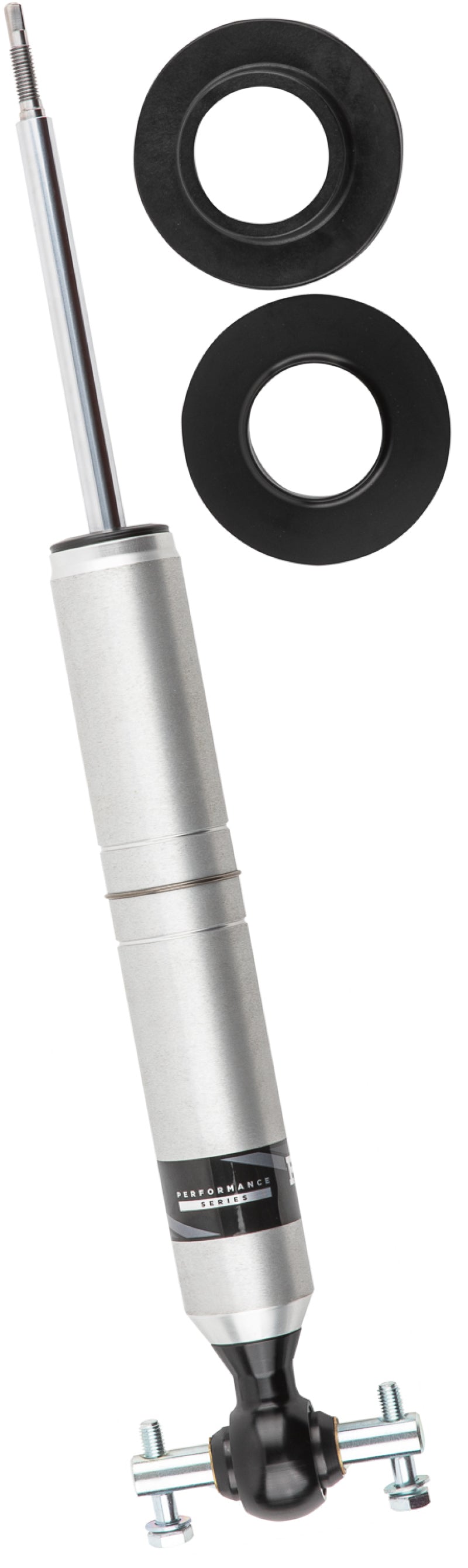 Fox 19-Up GM 1500 Performance Series 2.0 Carrocería delantera lisa Elevación de 0 a 2 pulgadas - Anillo de retención con resorte