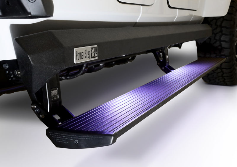AMP Research 20-23 Jeep JT Gladiator (Launch/Overland/Rubicon/Sport/Sport S) PowerStep XL – Schwarz