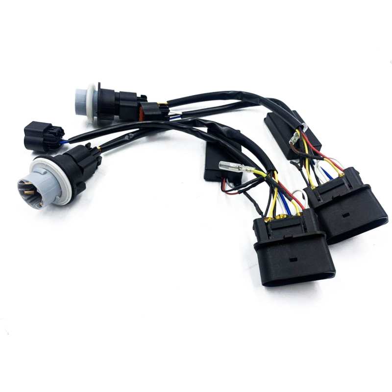 Adaptador de cableado AlphaRex 13-18 Ram 1500 Convertidores de faros delanteros AlphaRex de serie a faros delanteros AlphaRex