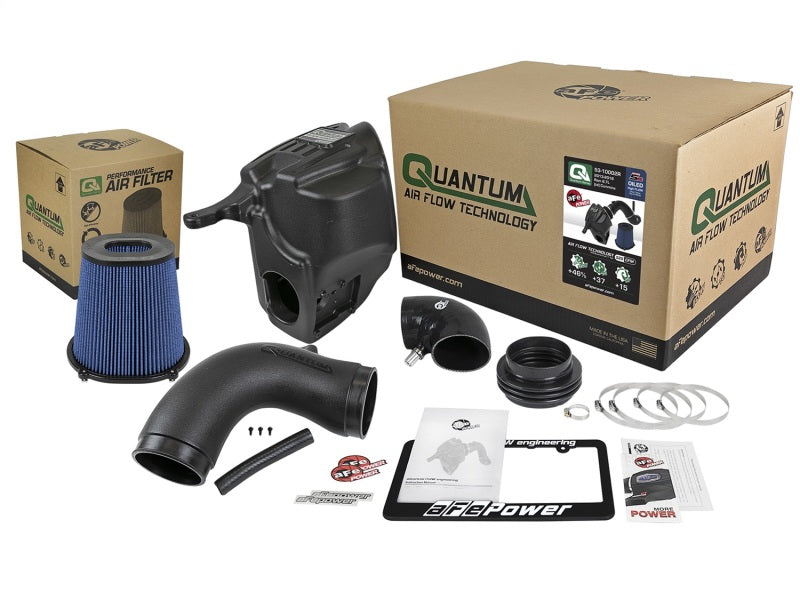 Sistema de admisión de aire frío aFe Quantum Pro 5R 13-18 Dodge Cummins L6-6.7L - Engrasado
