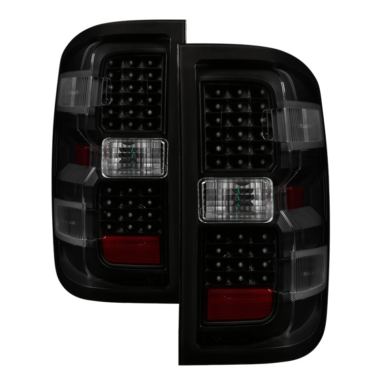 Luces traseras LED xTune para Chevy 1500 14-16 / Silverado 2500HD/3500HD - Ahumado negro ALT-JH-CS14-LED-BSM