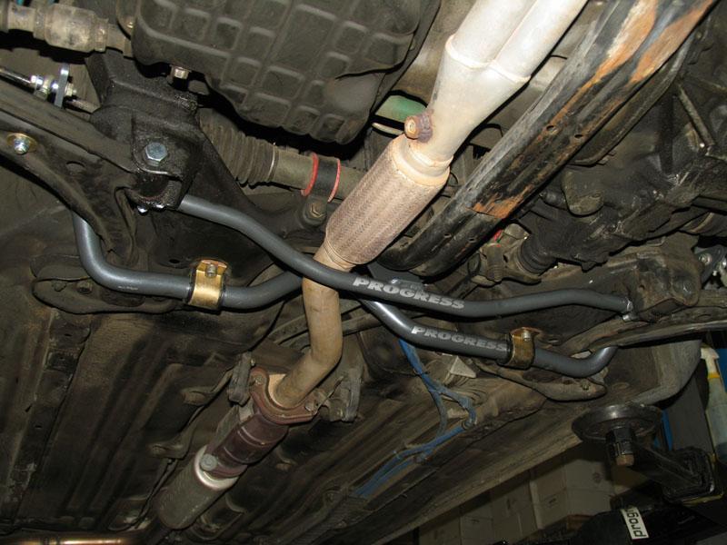 Progress Tech 91-94 für Nissan Sentra, vorderer Stabilisator mit einstellbaren Endverbindungen (30 mm – einstellbar)