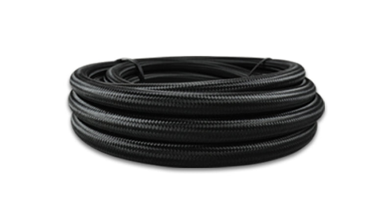 Vibrant -6 AN schwarzer, geflochtener Nylon-Flexschlauch (20 Fuß-Rolle)