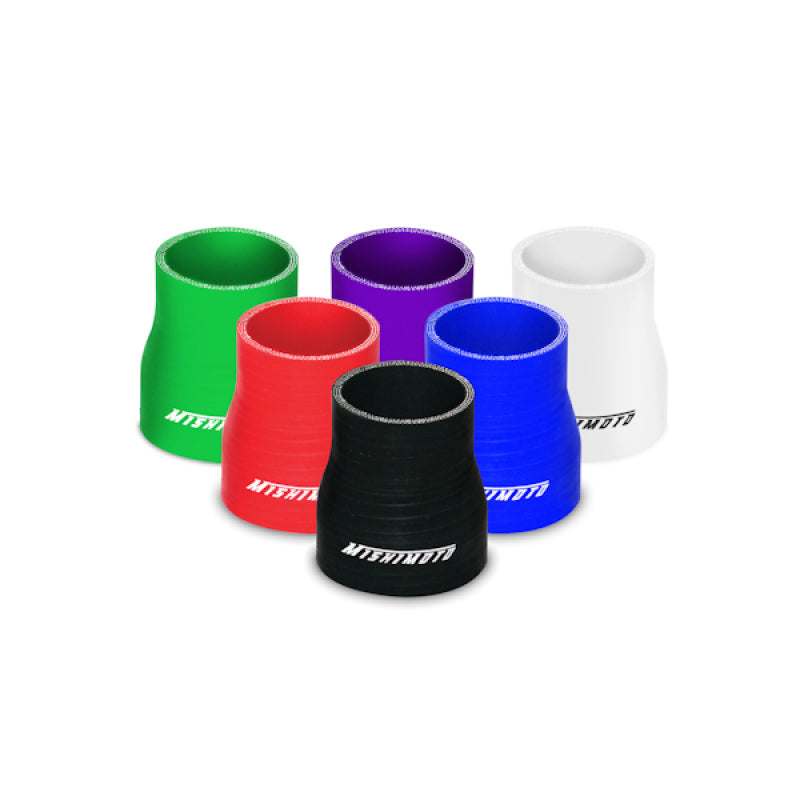 Acoplador de transición negro Mishimoto de 2,0 a 2,5 pulgadas