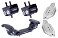 Torque Solution Engine/Transmission Mount Kit w/ OEM Mount Plates: For 02-14 Subaru WRX / 04+ STI