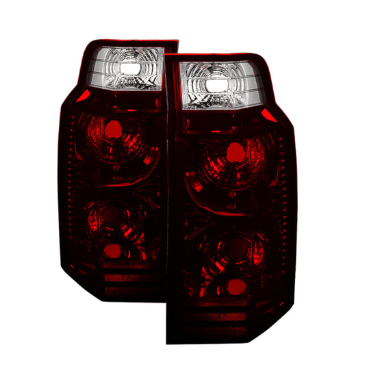 Luces traseras estilo OEM Xtune Jeep Commander 06-10 - Ahumadas en rojo ALT-JH-JCOM06-OE-RSM