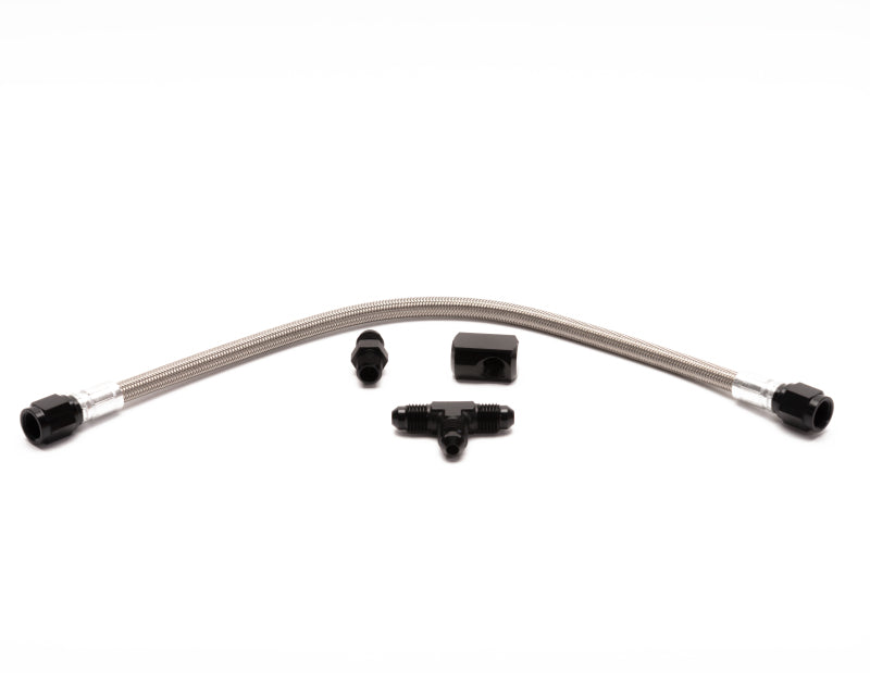 Boquilla doble de agua para mejorar el rendimiento de la nieve, línea trenzada de acero inoxidable (para kit de línea trenzada de acero inoxidable 4AN)