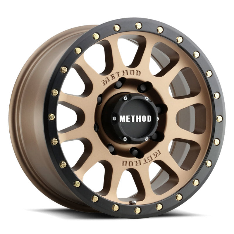 Method MR305 NV HD 18x9 +18mm Offset 8x180 130,81mm CB Method Bronze/Schwarz Street Loc-Rad