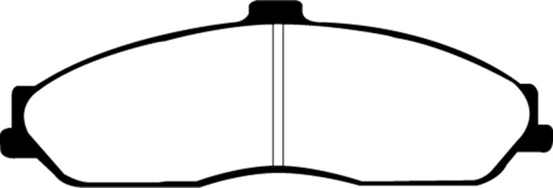 EBC 03–04 Cadillac XLR 4.6 Yellowstuff Bremsbeläge vorn