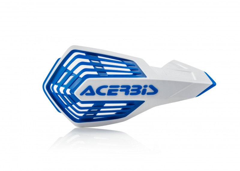 Acerbis X-Force Handschutz - Weiß/ Blau