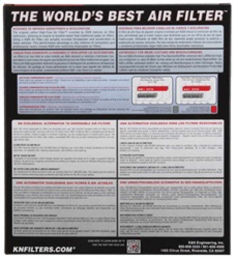 K&amp;N 08-09 Scion xB Drop-In-Luftfilter