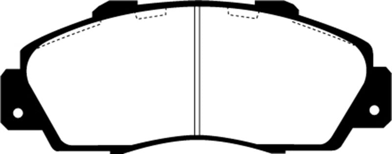Pastillas de freno delanteras Greenstuff EBC 97 Acura CL 3.0